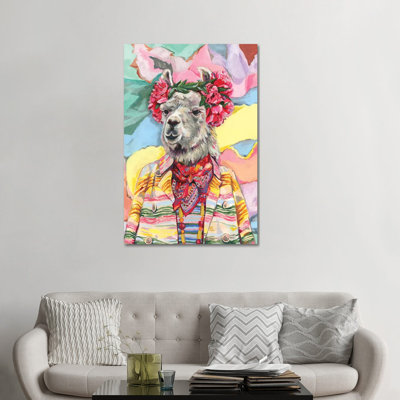 Impression « Desert llama » par Heather Perry