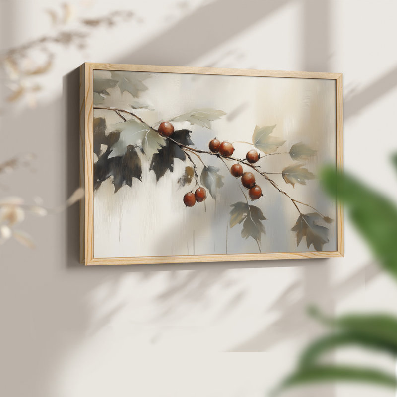 Art de Noël - DCCDXCVII - Reproduction encadrée - Restickable, Naturel, H 11 po x l 14 po