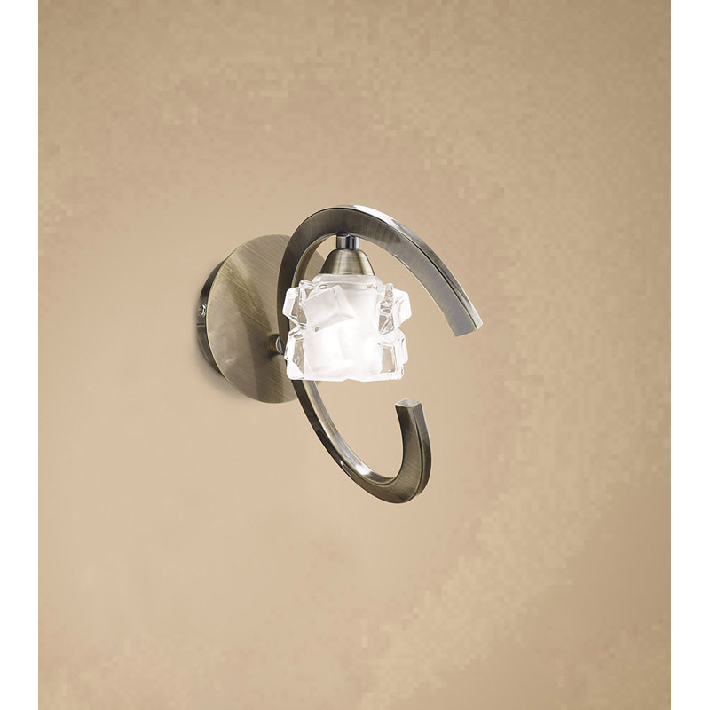Klingensmith Armed Sconce, Yes, Antique Brass