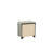 Grey Rustic Bedroom Cabinet, 2 Nightstand, Solid Wood Adornment