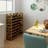 Interbuild Holger 30-Bottle Wine Rack, Finished in Golden Teak