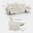 Modular Power Reclining Sofa, 4 Seater Recliner Couch With Usb & Type-C Ports-1709409806-1704978876