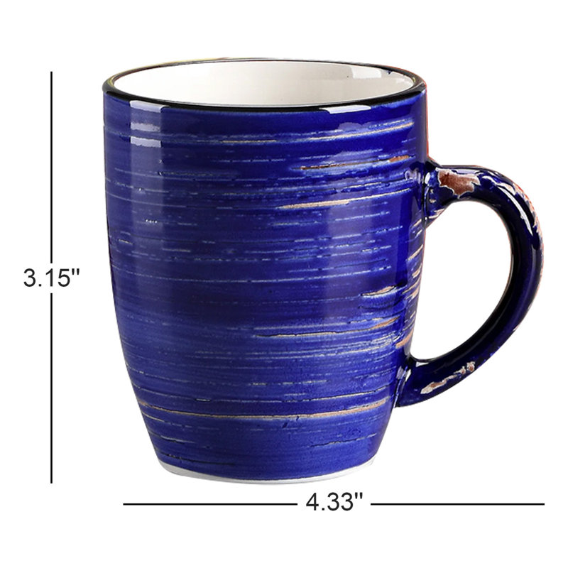 Albero 12.5 Oz. Stoneware Coffee Mug