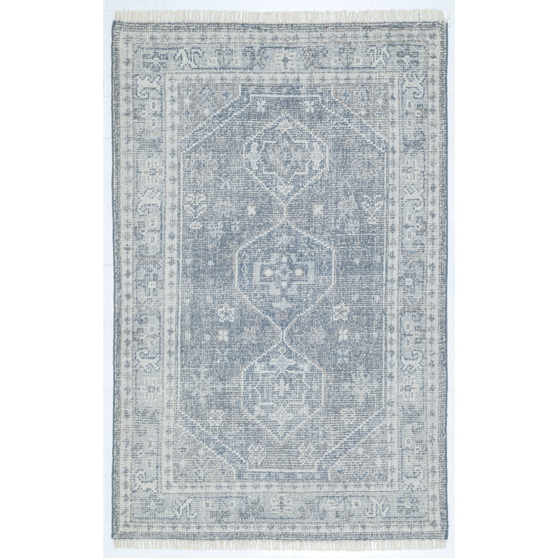 Tapis rectangulaire en laine Jordina, Rectangulaire 3 pi x 5 pi