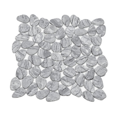 Recycled Cenote Pebble 13" x 13" Glass Wall & Floor Tile