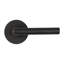 Satin Black Passage Door Lever