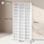 195cm H Media Shelves