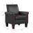 Alrun Upholstered 29" Wide Faux Leather Armchair-1836319326