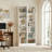 79.7"H 6 Shelf Bookcase With 2 Adjustable Shelves-1005725397