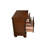 Transitional Dark Walnut 3 Nightstand With Hidden Gems Drawer - Bedroom Grace Keepsake Holder Gorgeous