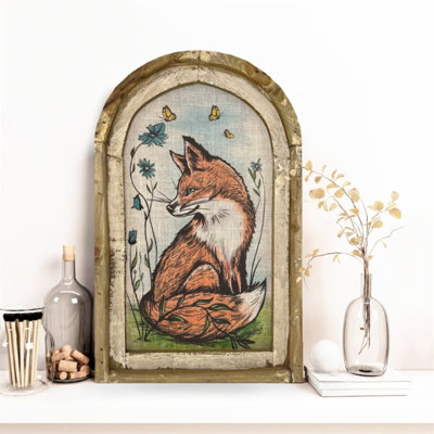 Rustic Wooden Vintage Wall Decor | Farmhouse Art Decorations For Living Room, Home Office, And Nursery(12X8 Inch, 3D With Frame)