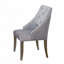 Ensemble de 2 chaises d'appoint rembourrées Flannelette