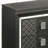 Metallic 2-Drawer Nightstand