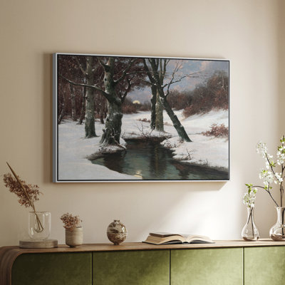 «Vintage Landscape» - CCLxxxv, toile tendue avec châssis encadré