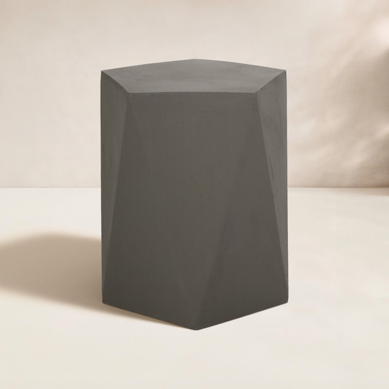 Table d'appoint Elyas, Gris