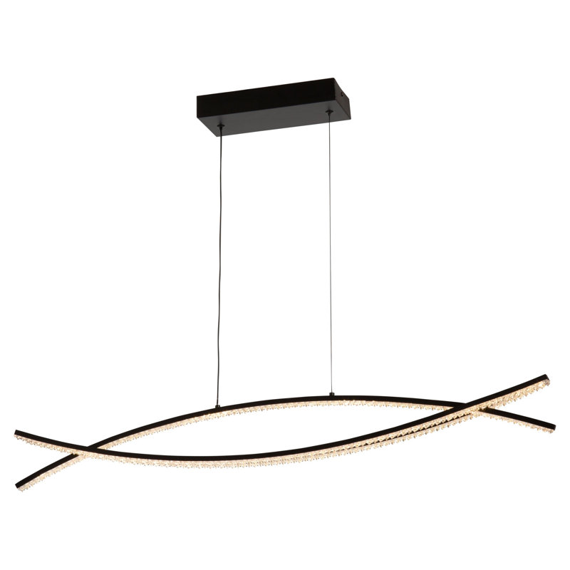 30W LED Island Black