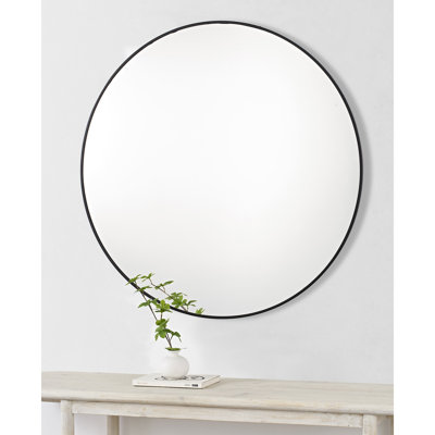 Metal Flat Wall Mirror