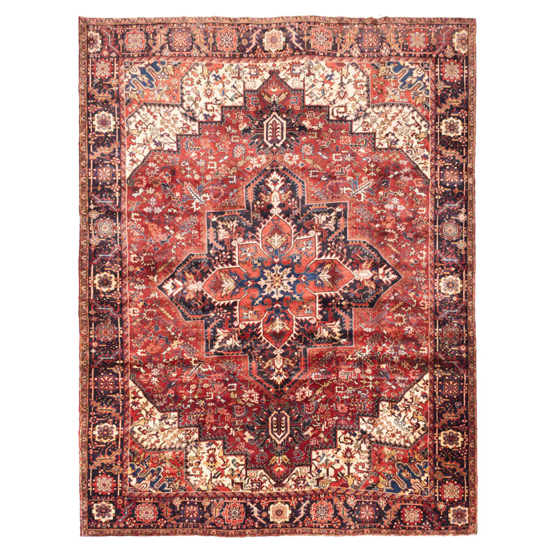 Tapis rouge Sarabi 9 pi 9 po x 12 pi 2 po