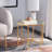 Oxendine Glass Top End Table-783659842