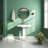 Apex 34" Tall Rectangular Vitreous China Pedestal Bathroom Sink with Overflow-96123225-99407255