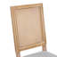 Ensemble de chaises de salle à manger 2 pièces avec structure en bois massif-970308534