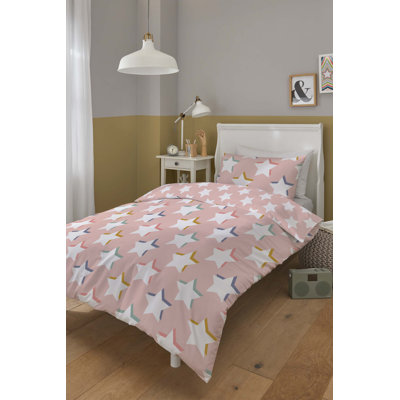 Glorious Polyester Geometric Shapes Duvet Cover Set with Pillowcases