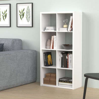 Decorative 8-Cube Bookcase