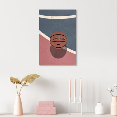 Zone de basketball - Peinture sur toile