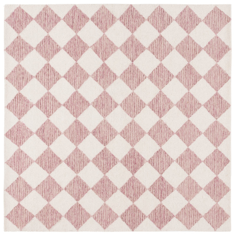Tapis en laine Kirshon, Carré 6 pi