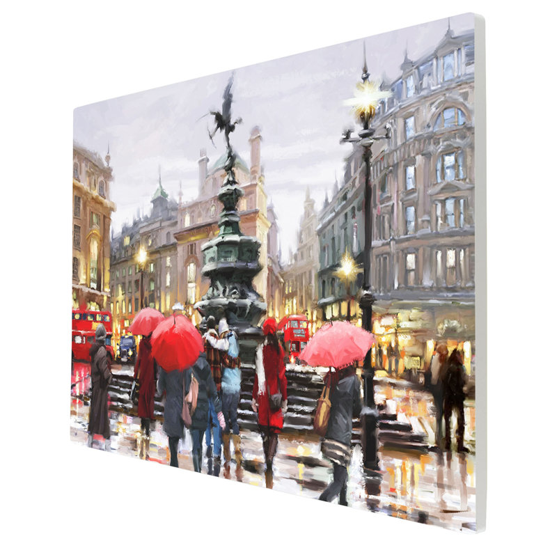 MACNEIL STUDIOS Traditional Cities & Countries Wall Decor on Ceramic