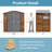 Durable Iron-wood Sheds, Modern Rustic Style For Multifunctional Storage