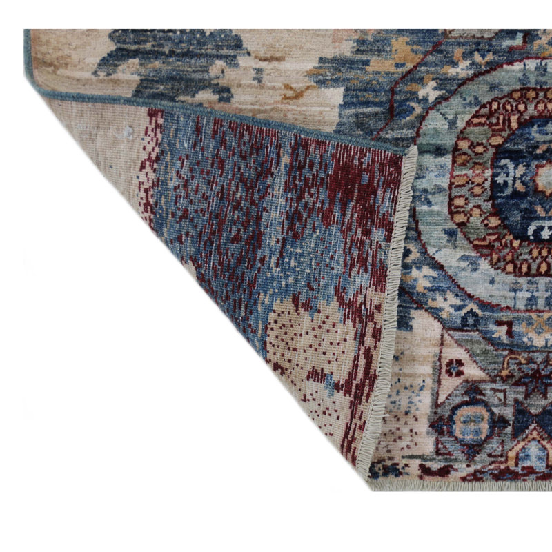 One-of-a-Kind 3'11" X 5'11" Hand Knotted Area Rug