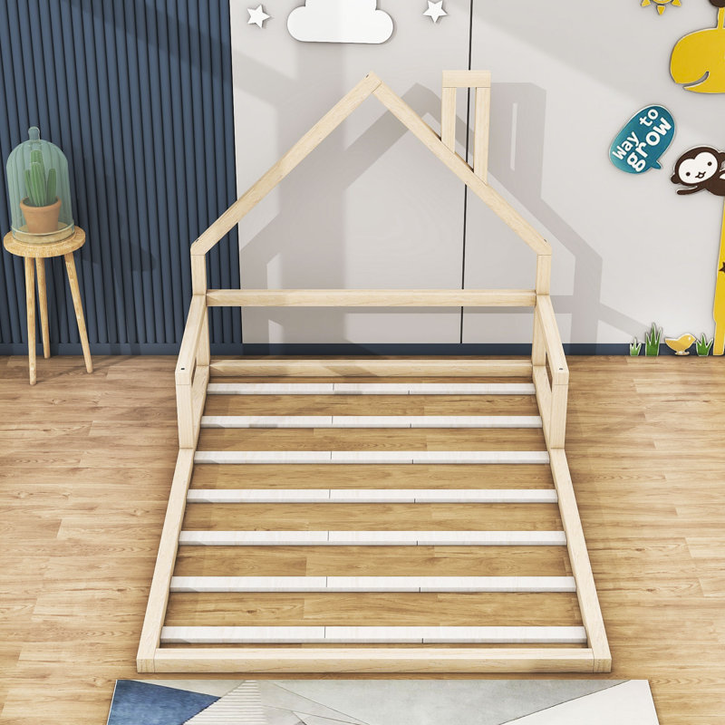 Bed by Latitude Run®, Natural, Full