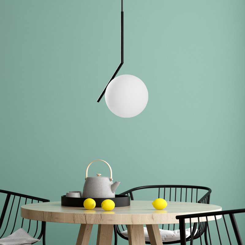 Lustre ajustable en métal noir, 29,5 po x 19,7 po x 45,3 po | Conception élégante avec 1 x douille G9 (8 W maximum) | Parfait pour le salon, la salle à manger et les vestibules | Luminaire élégant pour la maison avec culot de 19,7 po de diamètre