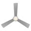 Ventilateur de plafond intelligent à 3 pales Hug avec télécommande et ensemble d'éclairage à DEL inclus-55354981-124361695