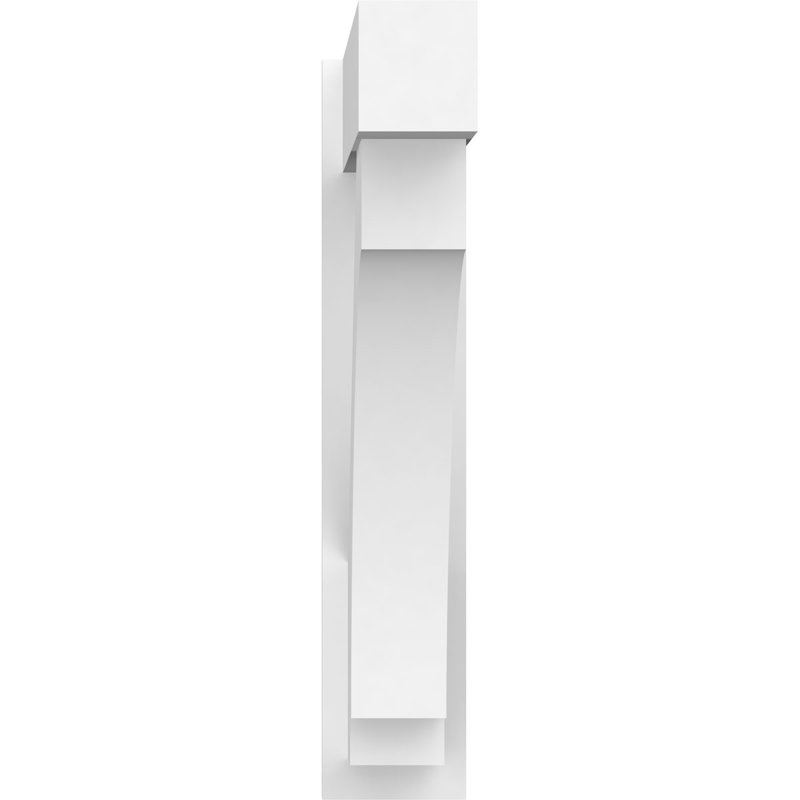 Persienne en PVC de qualité architecturale Imperial, L 7 po, H 36 po x P 36 po