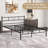 Curtisa Metal Platform Bed Frame with Headboard and Footboard No Boxspring Needed-1291823539