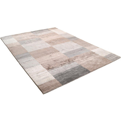 Brunelle Geometric Hand Woven Area Rug