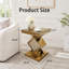 Table de bout en miroir Diamond