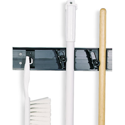 Roll 'N Grip Plastic Broom Holder System