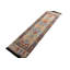 Rug & Kilim’S Classic Turkish Runner In Gold And Blue Geometric Pattern-836879131