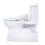 TOTO® WASHLET+® Carlyle® II 1G® One-Piece Elongated 1.0 GPF Toilet and WASHLET+® S2 Bidet Seat, Cotton White - MW6143346CUFG#01