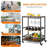 Wood Bar Cart