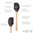 Spatulart Bone Appetit Wood Handled Spatula