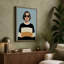 Sunglasses Portrait Modern - Wrapped Canvas-1859990140-1859990143