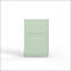 Armoire de rangement Mint Green Farmhouse avec porte en verre arquée