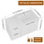 Meuble-lavabo de 36 po avec lavabo en résine, 2 portes à fermeture douce et 1 armoire latérale, conception à fixation flottante, blanc brillant, contreplaqué