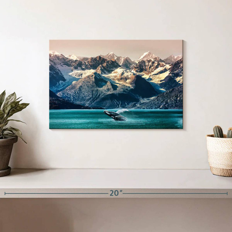 Alvord Alaskan Whale Backflip, 8" H x 12" W