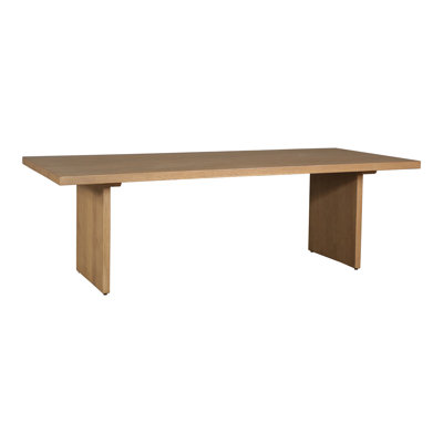 96'' Solid Oak Dining Table
