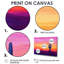 «Minimal Cactus Sunset Horizon I», impression murale de cactus floral-1012378445-1012378443-1012378438